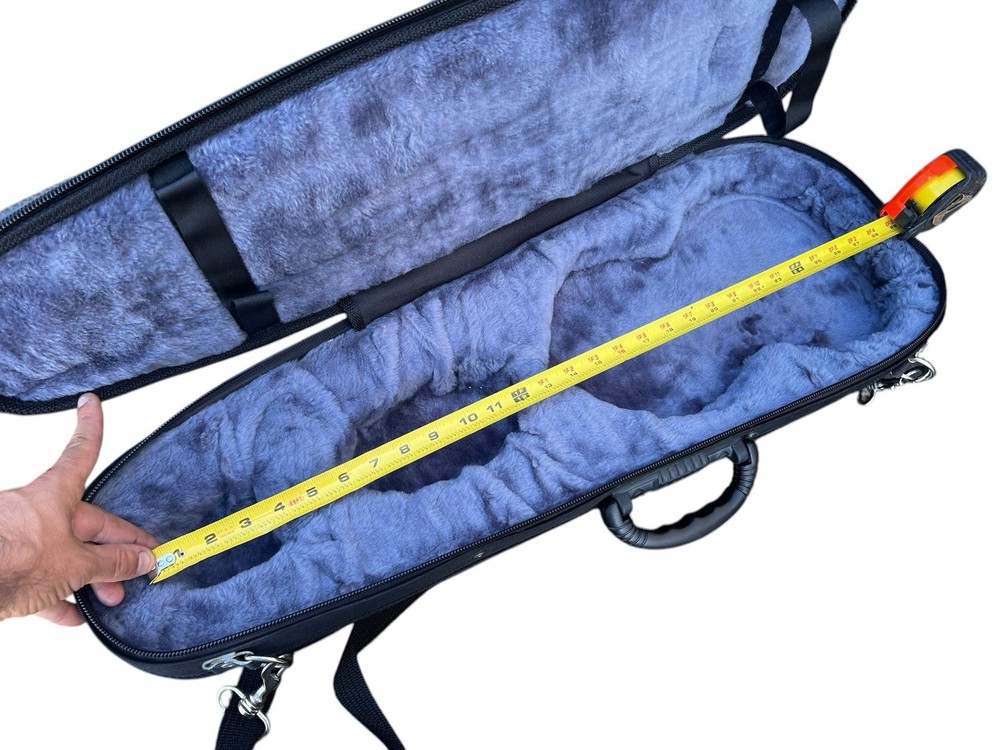 32x11x6in Solid Sound Hardcase Travel Violin Case!
