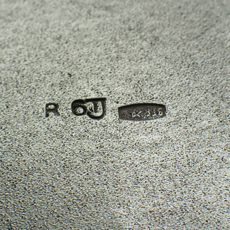 Russian Soviet Sugar Basket 916 Silver