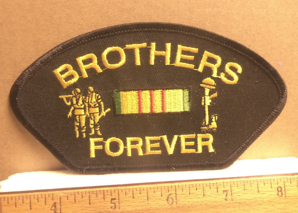 Vietnam Brothers Forever Embroidered Patch