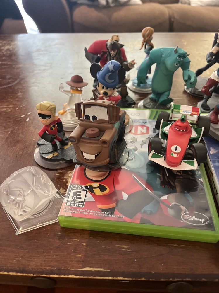 disney infinity figures, bases, and games