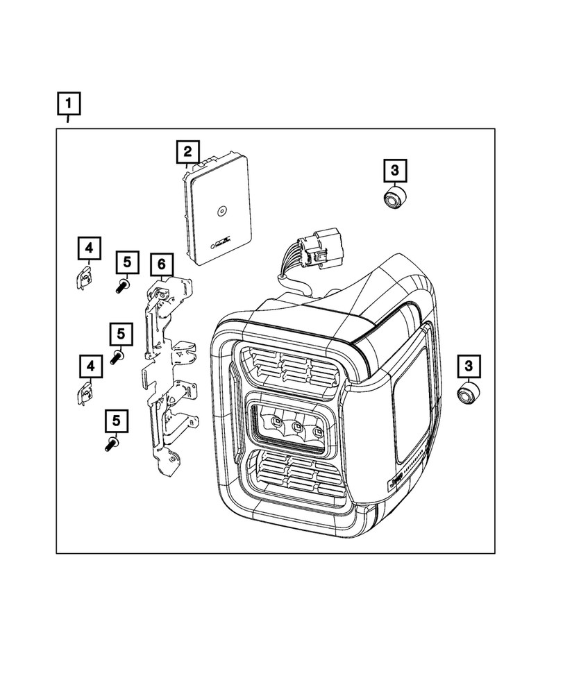 Genuine Mopar U-Nut 68518257AA