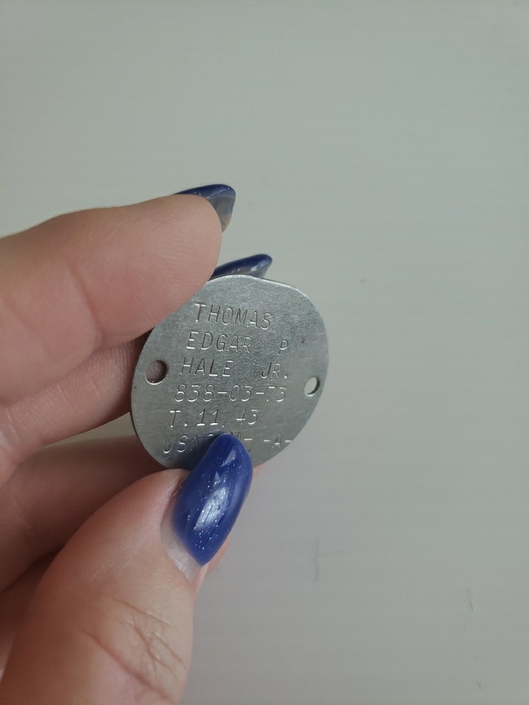 1943 Military Dog Tag US Navy