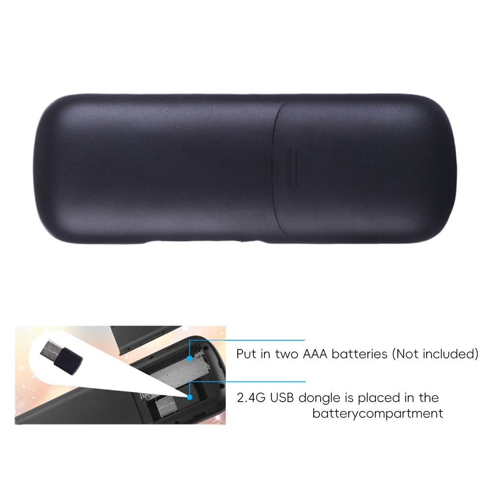 2.4G+Bluetooth Wireless Mini Keyboard with Touchpad and Compact Design,Portab...