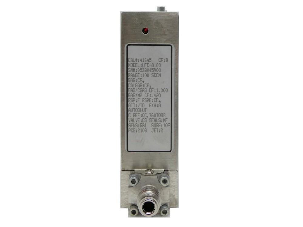 UNIT Instruments UFC-8160 Mass Flow Controller MFC 100 SCCM CF4 Working Spare