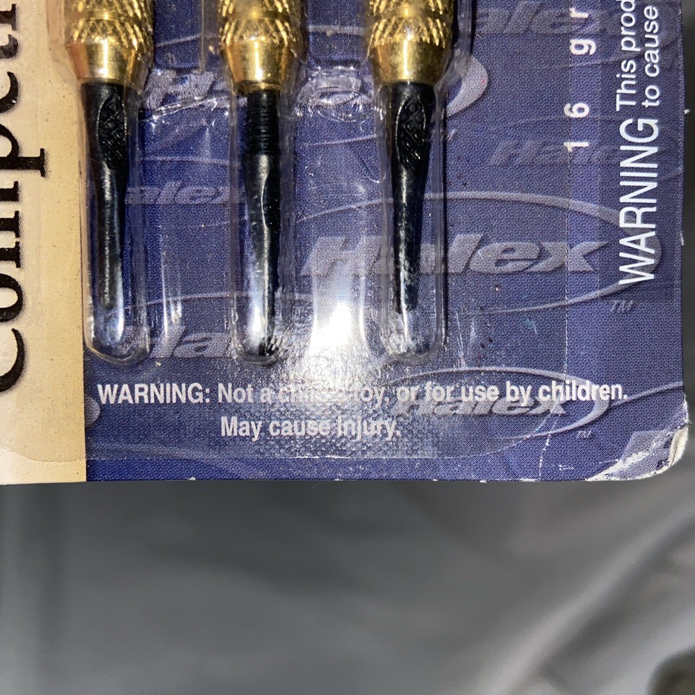Halex Competition Brass Soft Tip Darts 19 Grams