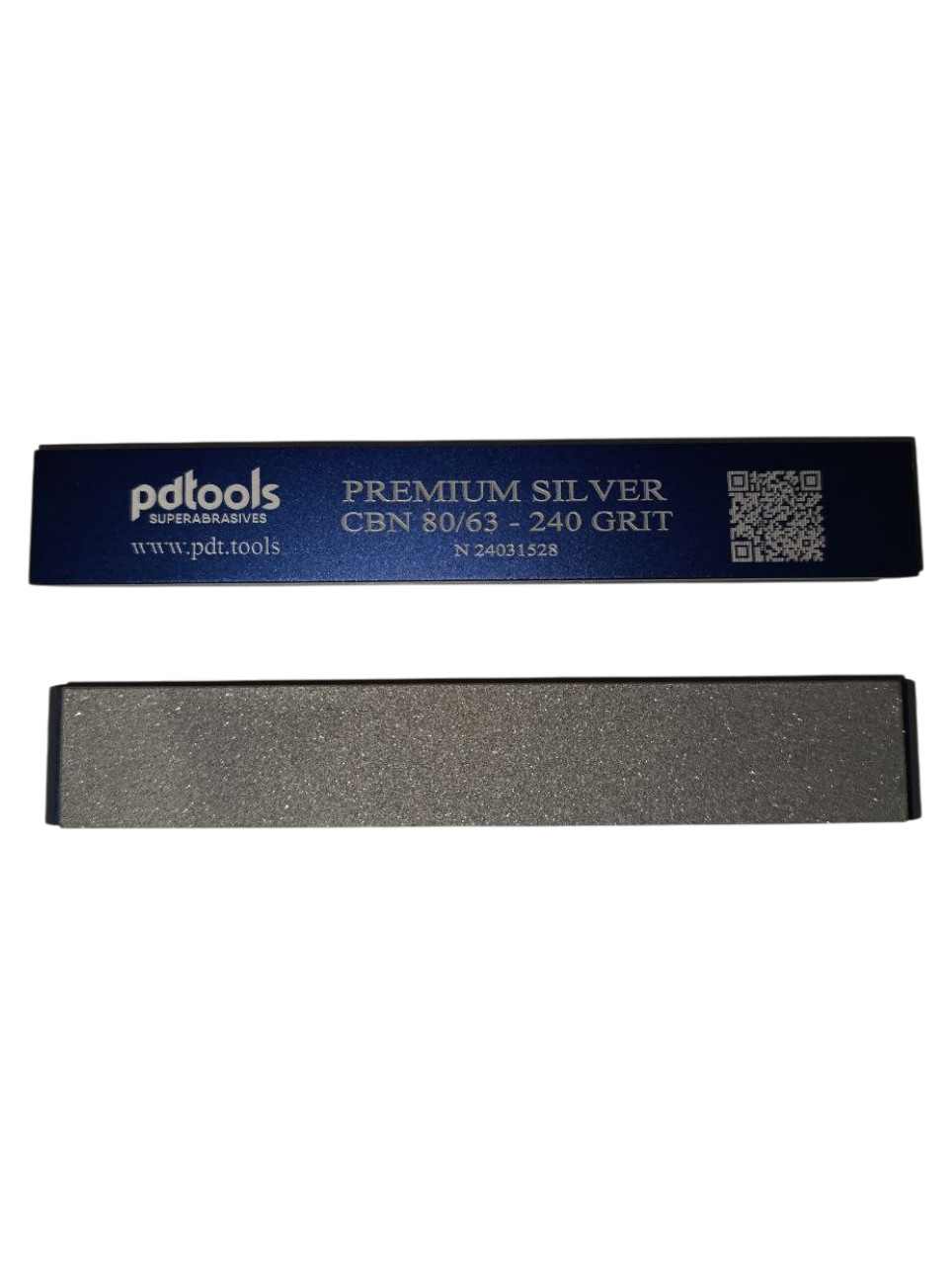 POLTAVA CBN Sharpening Stone 1x6" PDT Premium SILVER Vitrified-Metal Bond