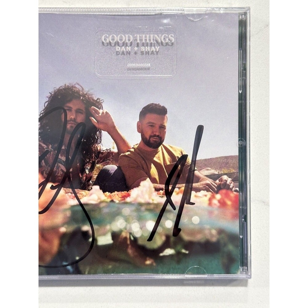 DAN + and SHAY GOOD THINGS 2021 AUTOGRAPHED CD HAND SIGNED AUTHENTIC New