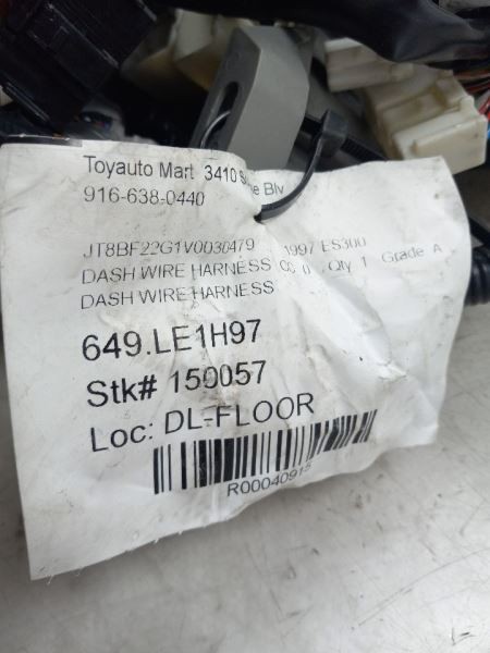 1997 LEXUS ES300 DASH WIRE HARNESS