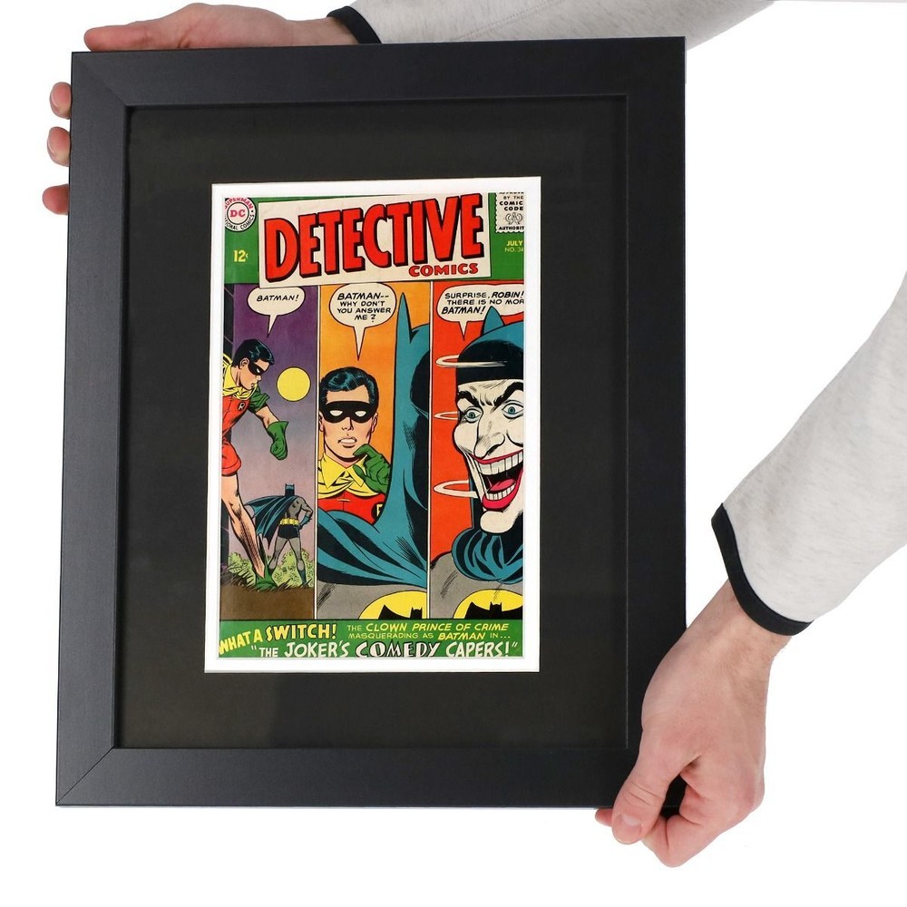 2 BCW Silver Age Comic Book Black Wood Frames