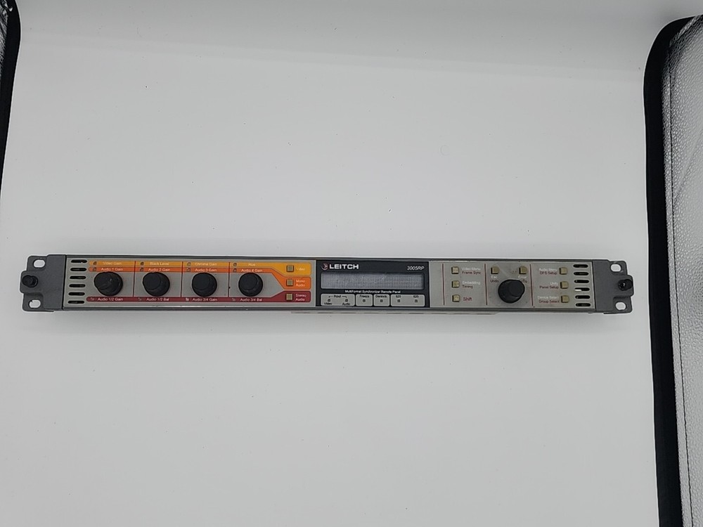 Leitch DFS 3005 CONTROL controller PANEL DISPLAY for multiformat synchronizer AV