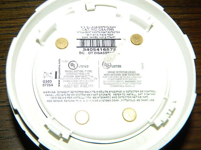 EDWARDS EST GSA-PHS 3D MULTISENSOR DETECTOR FIRE ALARM