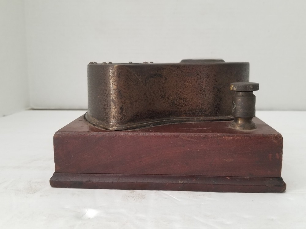 Roller Smith Direct Current Ammeter Meter USA Untested Steampunk Style