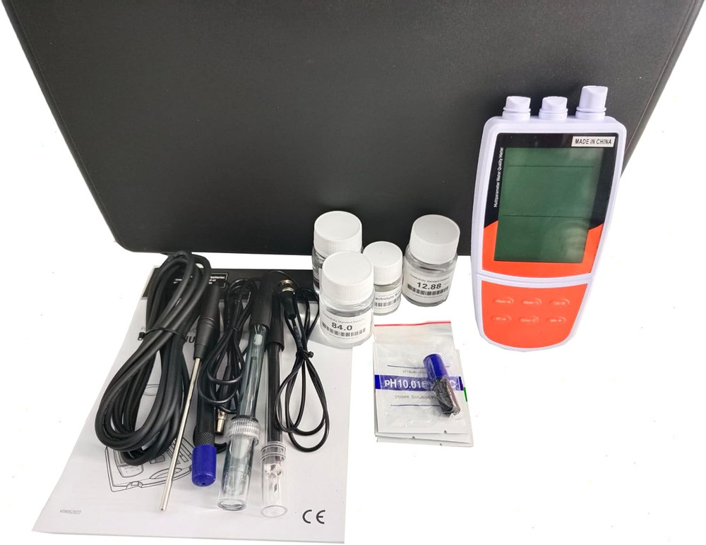 Digital Multi Parameter Water Quality Analyzer for PH ORP TDS with Liquids