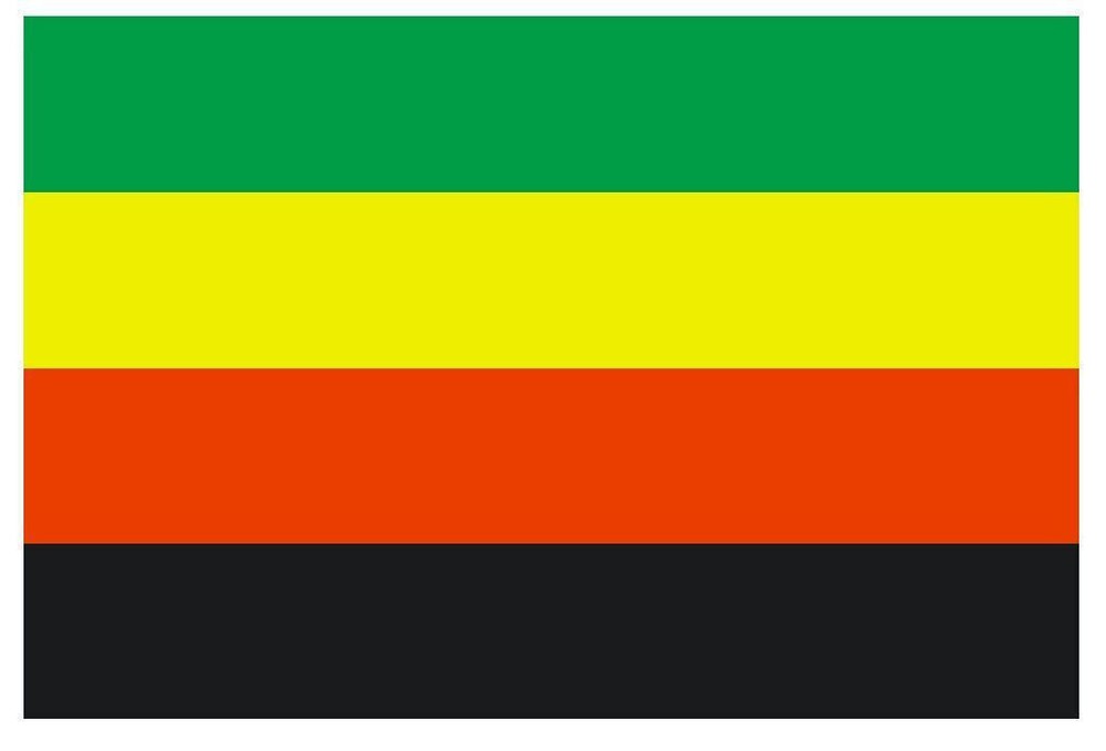 Bamileke Movement Flag Sticker Decal