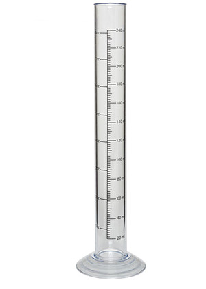 LD Carlson 12in One-Piece Plastic Hydrometer Test Jar