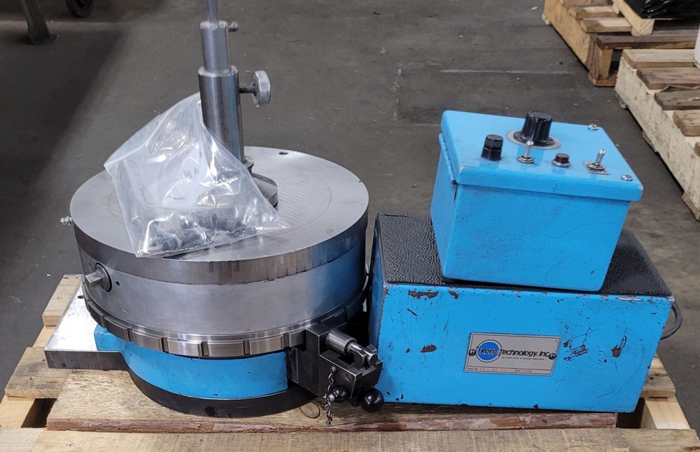 Roto-Technology 412-V1-24 - 12" Diameter Variable Speed Magnetic Rotary Table