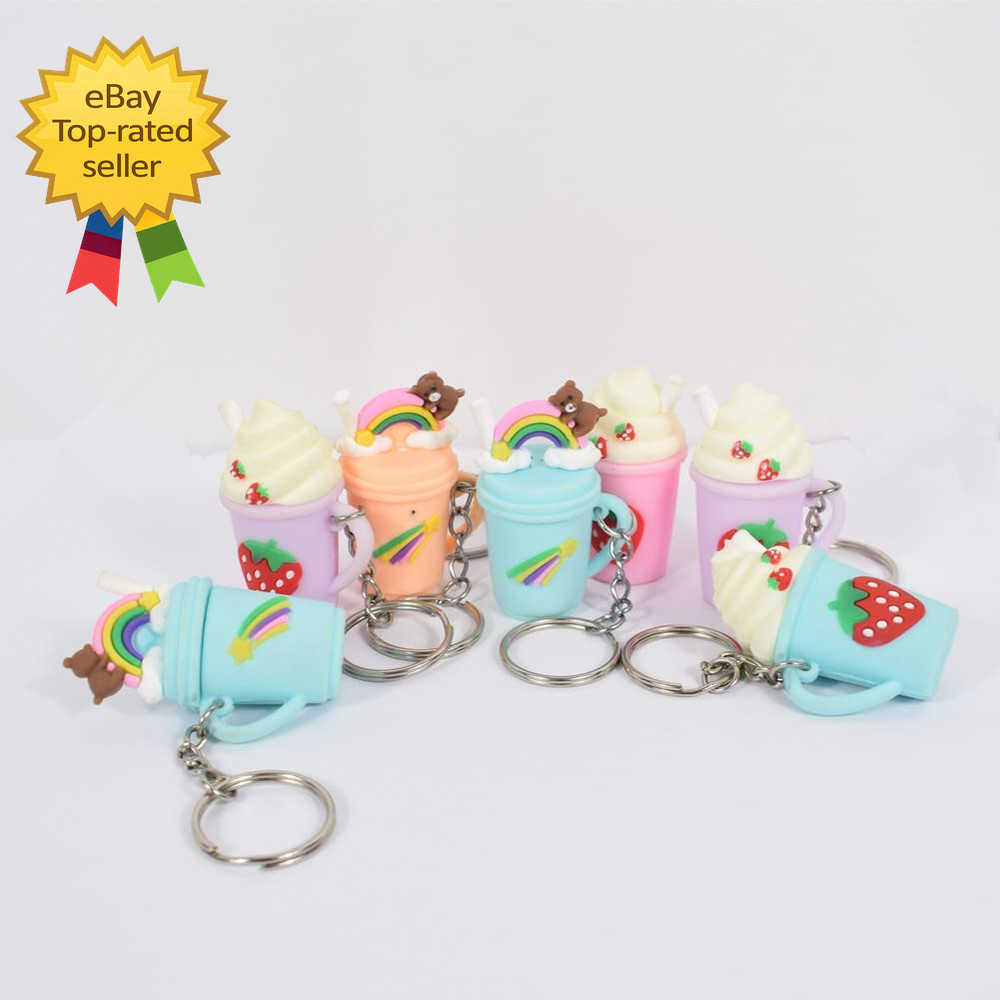 50PCS Bulk Keychains Set Split Keychains Rings with Chain 1 Inch Key Rings