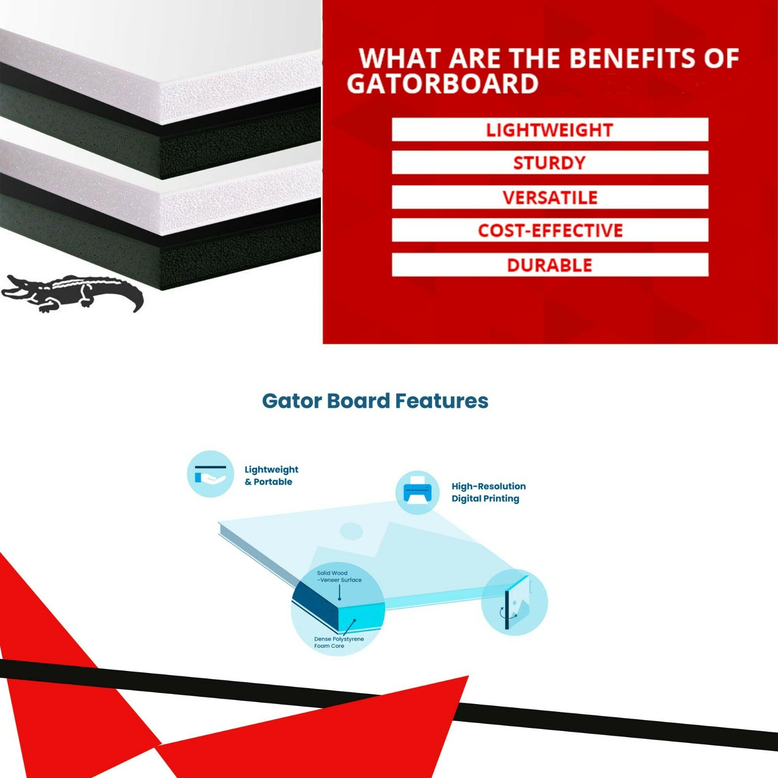 SIBE-R PLASTIC SUPPLY - GATOR BOARD 3/16" Thick PICK COLOR & SIZE