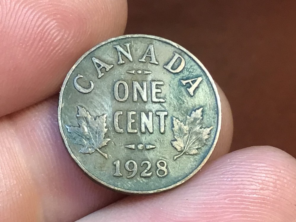 1928 Canada Small Cent
