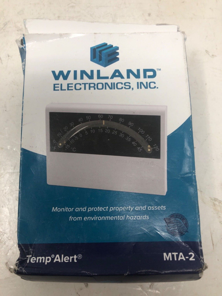 WINLAND ELECTRONICS MTA-2 Temperature Alarm Coil Spring Adjustable