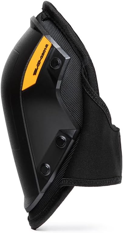 ToughBuilt GelFit Rocker Black Stabilization Knee Pads Heavy Duty TBL-KP-G201-R