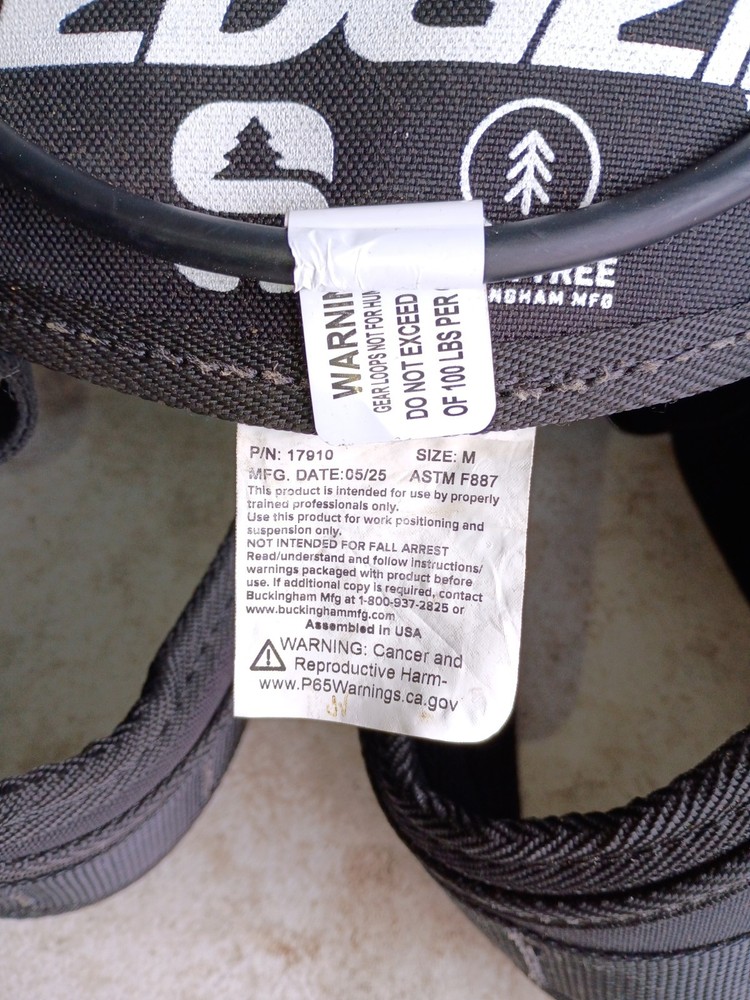 Sherrilltre EDGE ll Tree Climbing Saddle Med.