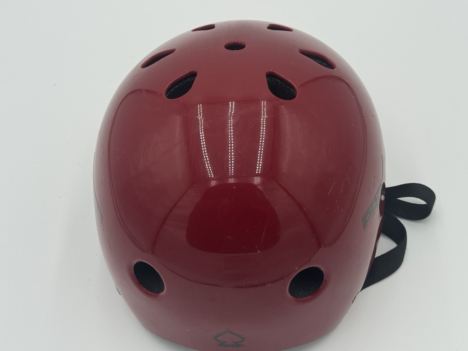 Pro-Tec "The Classic" Skate Red Skateboard Helmet Old School Size S/M 53-56 cm