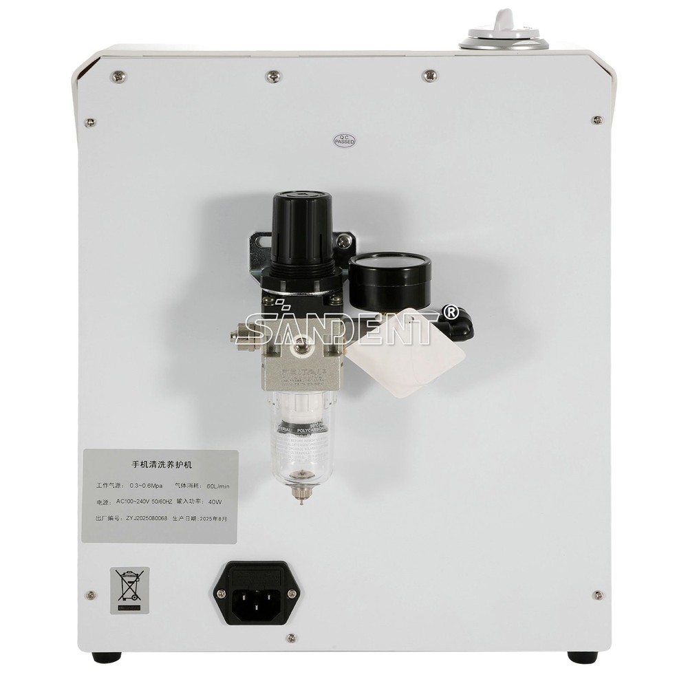 Dental Automatic Handpiece Maintenance Lubrication System Oiling Cleaner Machine