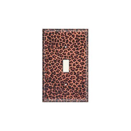 SnazzySwitch Leopard Print Decorative Light Switch Plate Cover