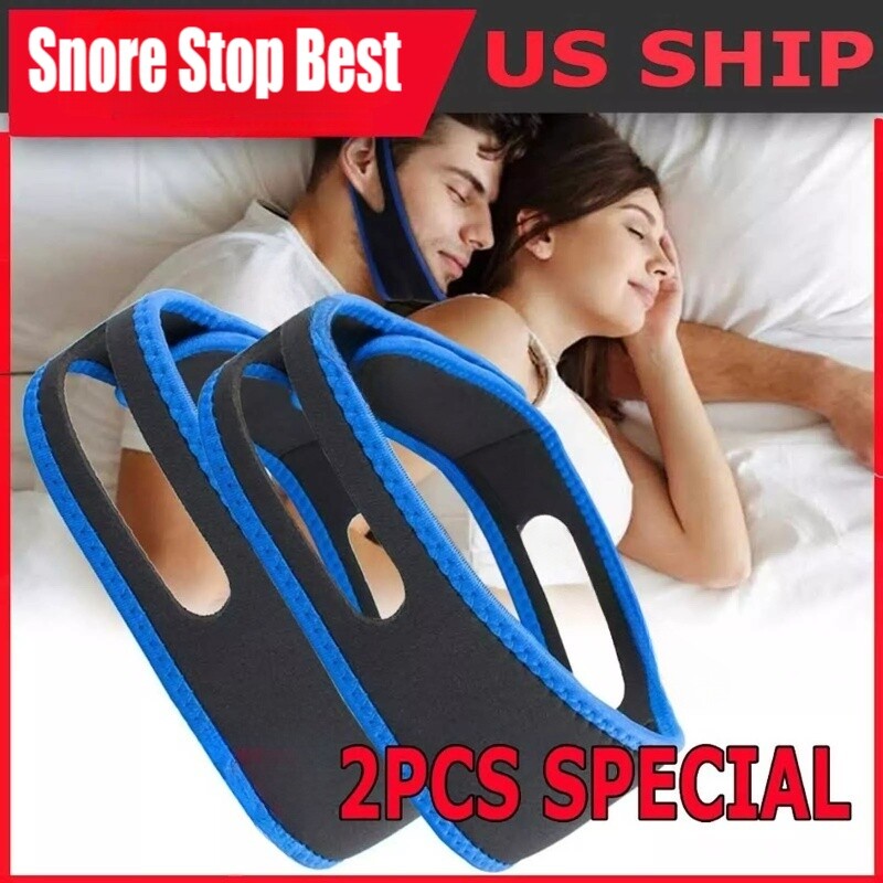 Chin Strap Snore Aid Fits Sleep Apnea Stop Snoring With This Support Solution