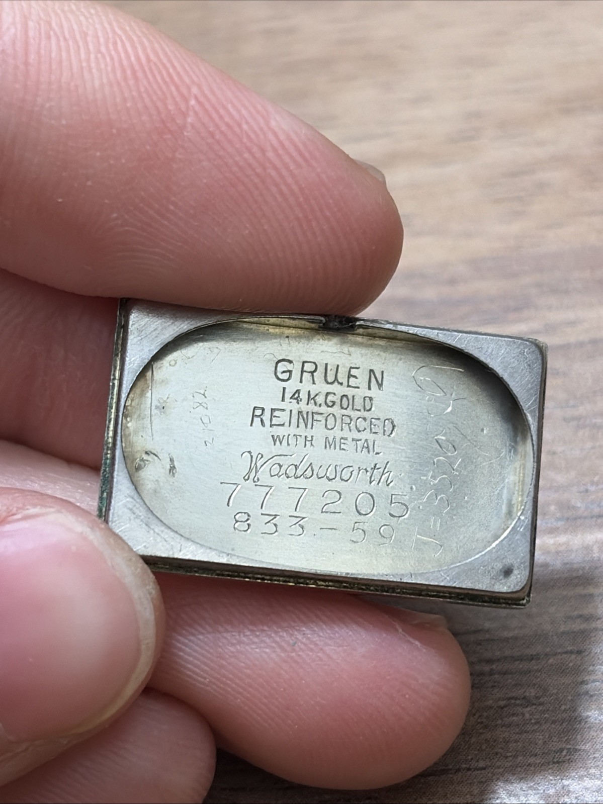 14K Art Deco 1920’s - 30’s Gruen Ladies White Gold Watch