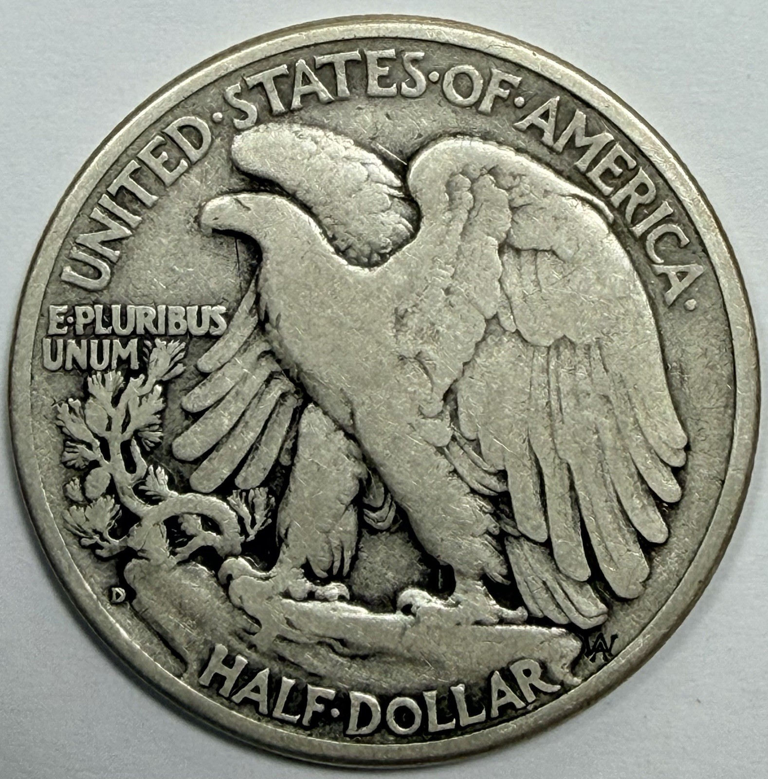 1938-D Walking Liberty Half Dollar - Semi Key Date