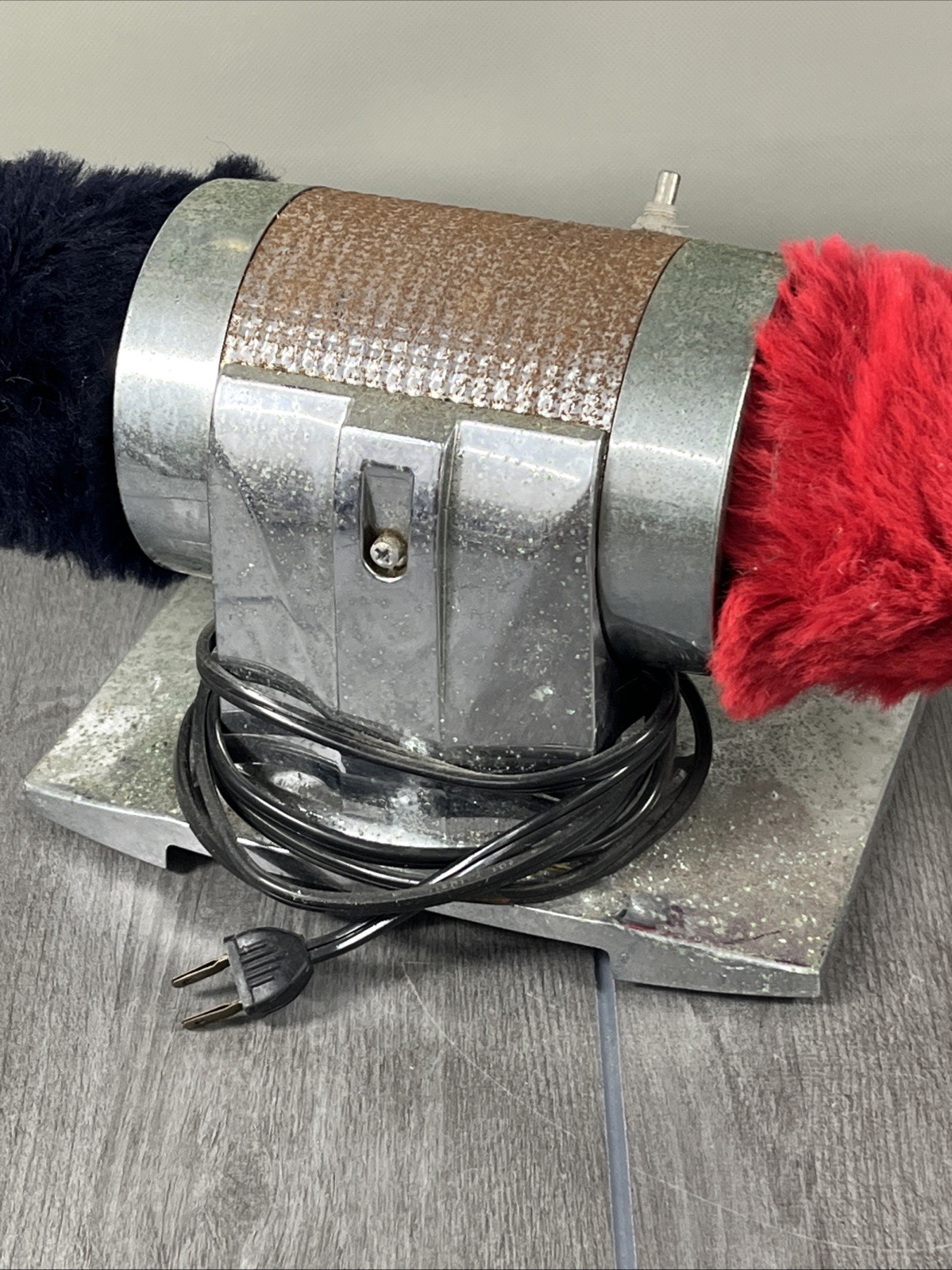 Vtg Dremel Model 775 Electric Double Shoe Boot Shiner Polisher Buffer - WORKS