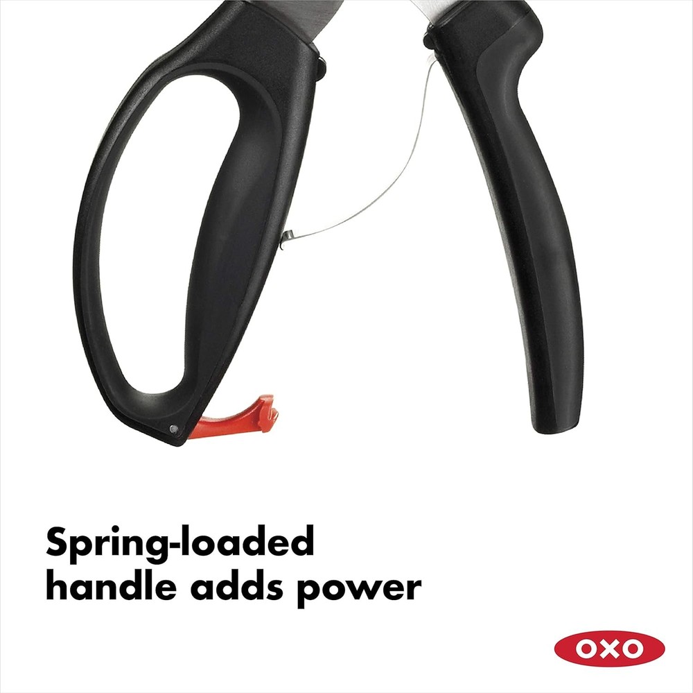 Spring-Loaded Poultry Shears, Heavy-Duty Kitchen Scissors for Cutting Chicken