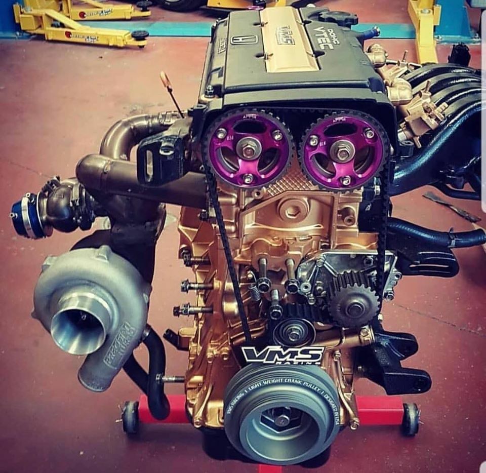 VMS RACING LIGHT WEIGHT OEM SIZE CRANK SHAFT PULLEY FOR 94-01 ACURA INTEGRA B18