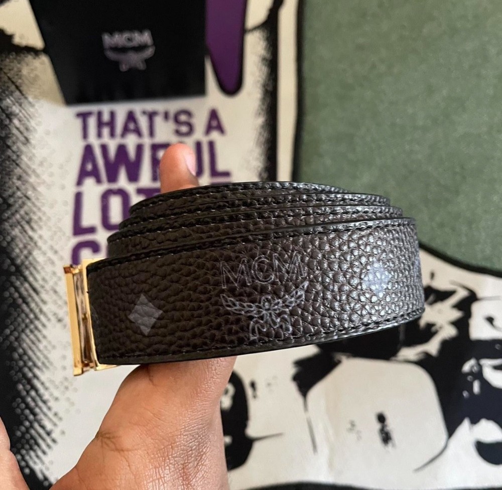 MCM Men’s Leather Belt