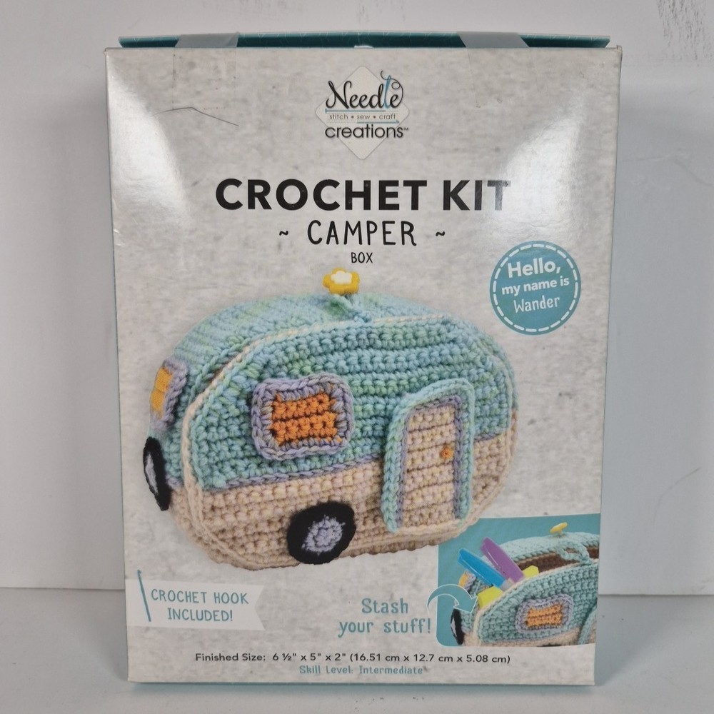 Needle Creations Crochet Kit Camper