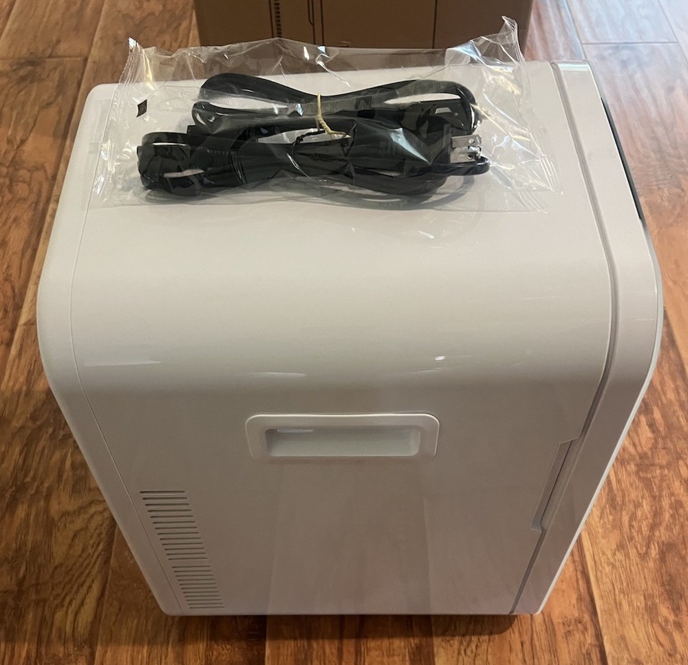 Cooluli Mini Fridge 20 Liter with Temperature Control White