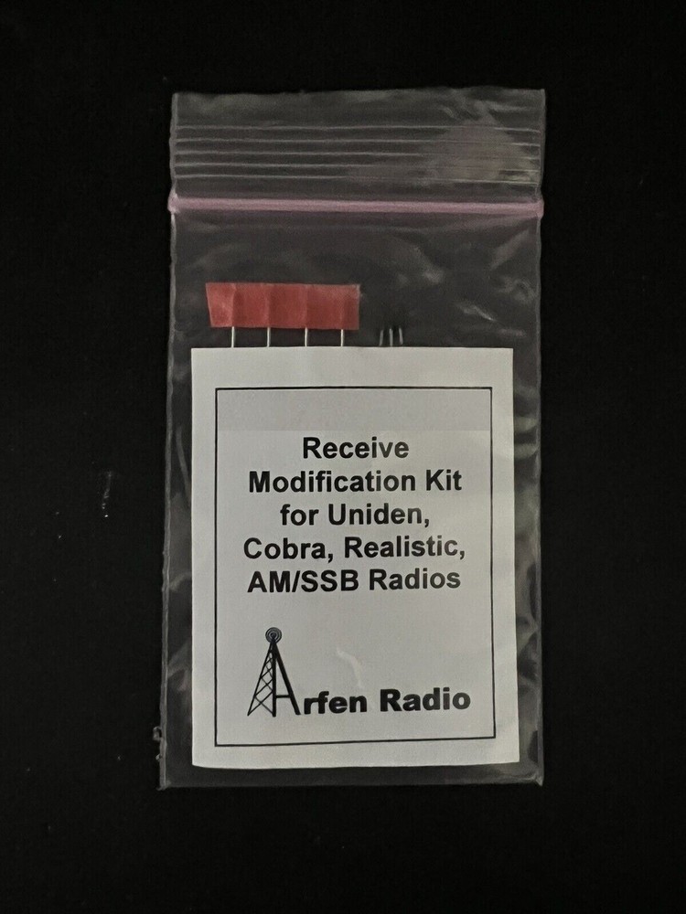 COBRA, UNIDEN, REALISTIC, & MORE, 11M RECEIVE MOD
