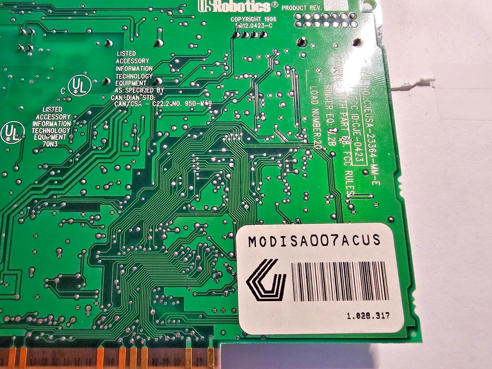 US Robotics Gateway 2000 Telepath 33.6 Modem Card