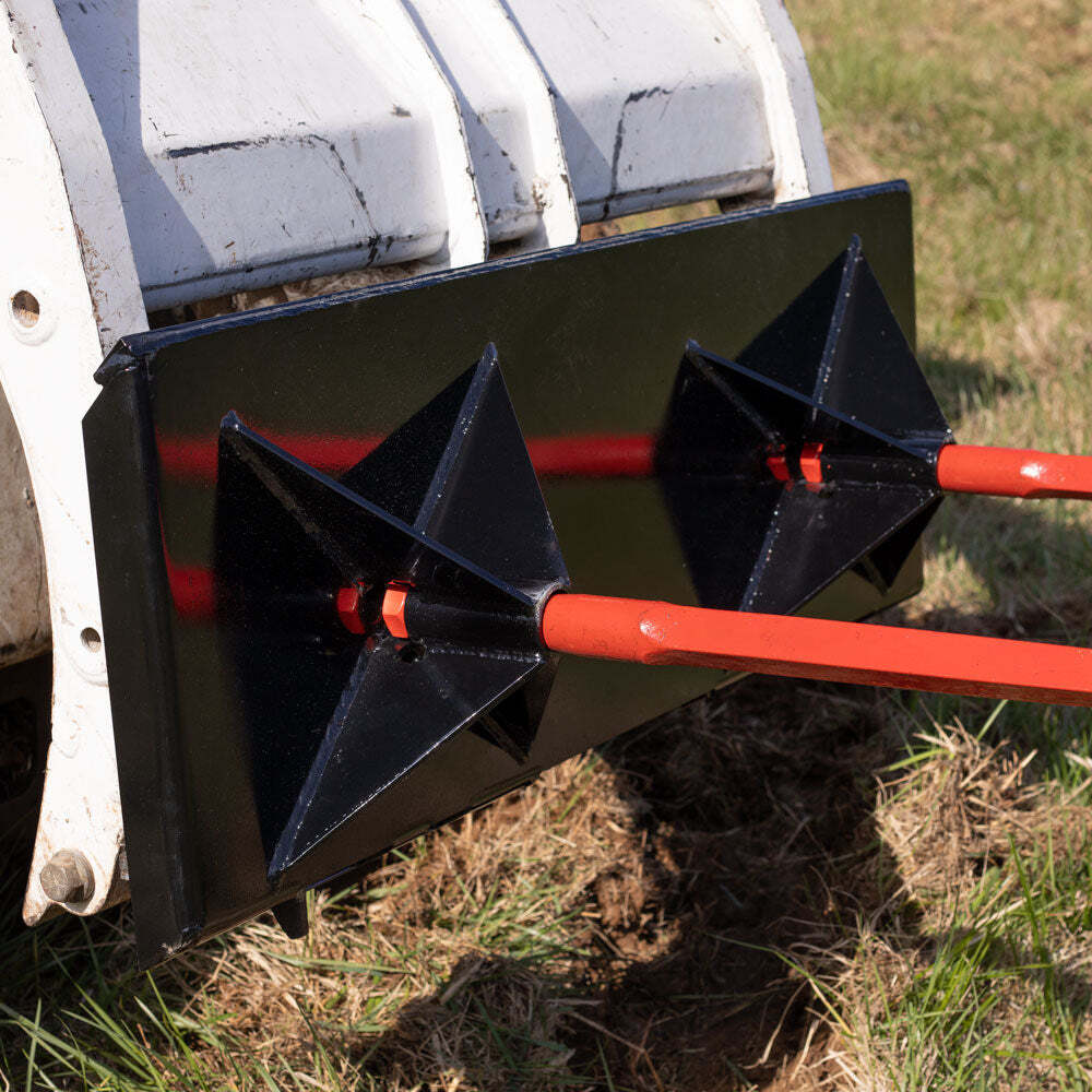 Titan Attachments Dual Prong Hay Bale Spear Frame Attachment, SSQA