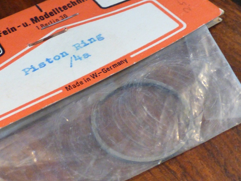 Webra 61 R/C Piston Ring for Model Airplane Glow Engine