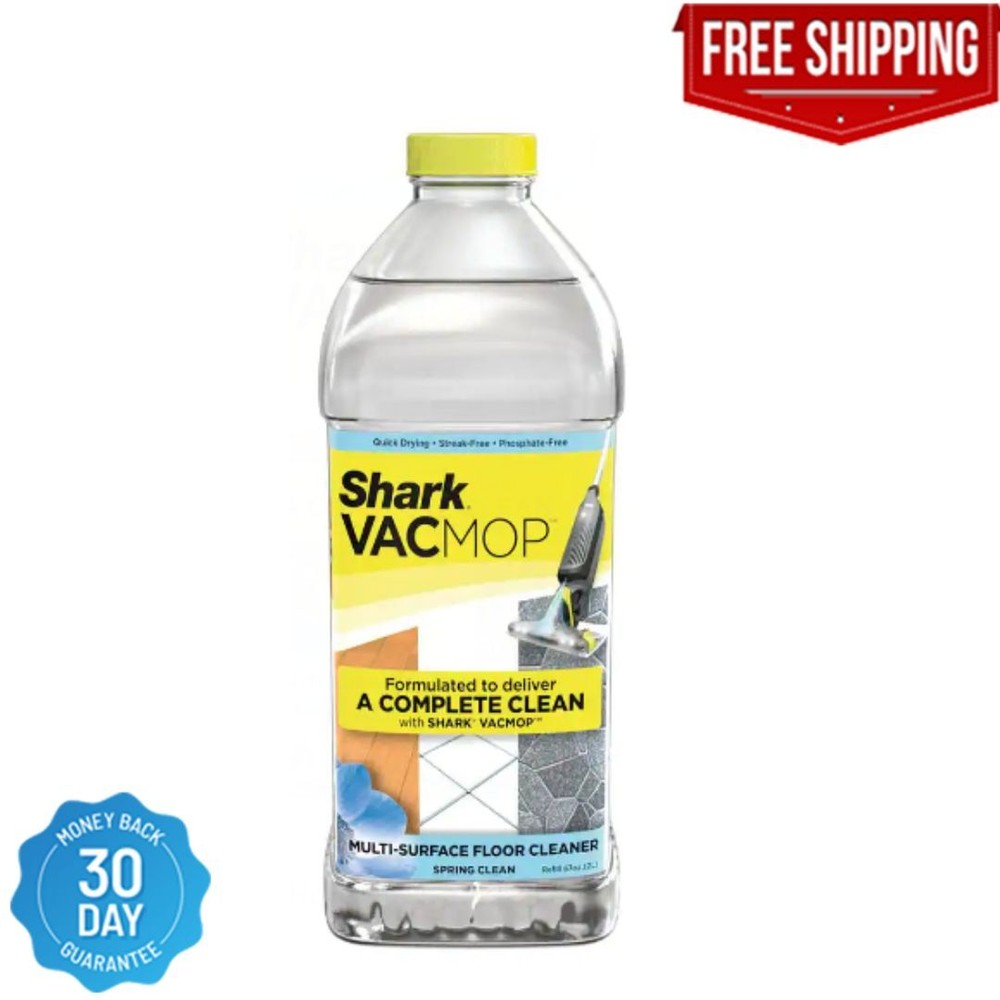 Shark VACMOP Multi-Surface Cleaner Refill 2L bottle, Spring Clean Scent, VCM60
