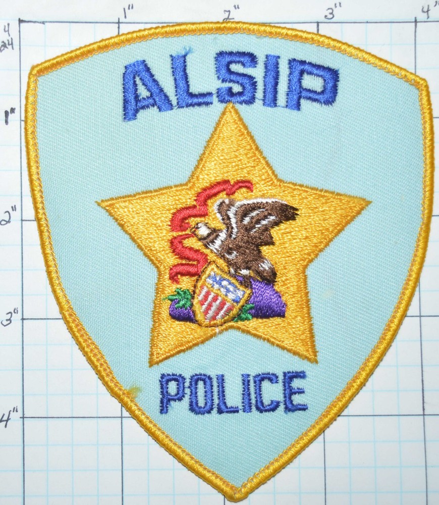 ILLINOIS, ALSIP POLICE DEPT PATCH