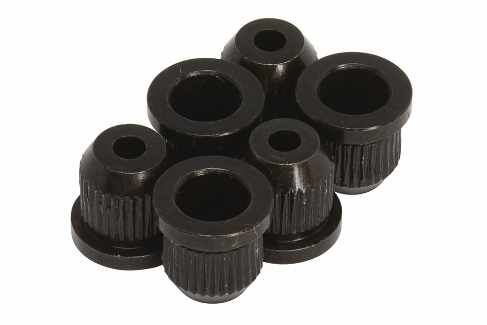 Rear String Ferrules for String Thru Bridges - Black