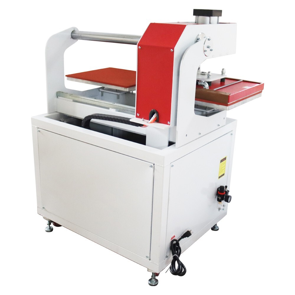 Full-automatic Double-position Heat Transfer Printing Machine Pneumatic 110V