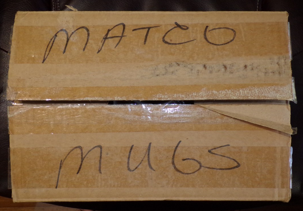 Set of 6 Matco Tools Pin-Up Girl Plastic Mugs Steins Cups Vintage