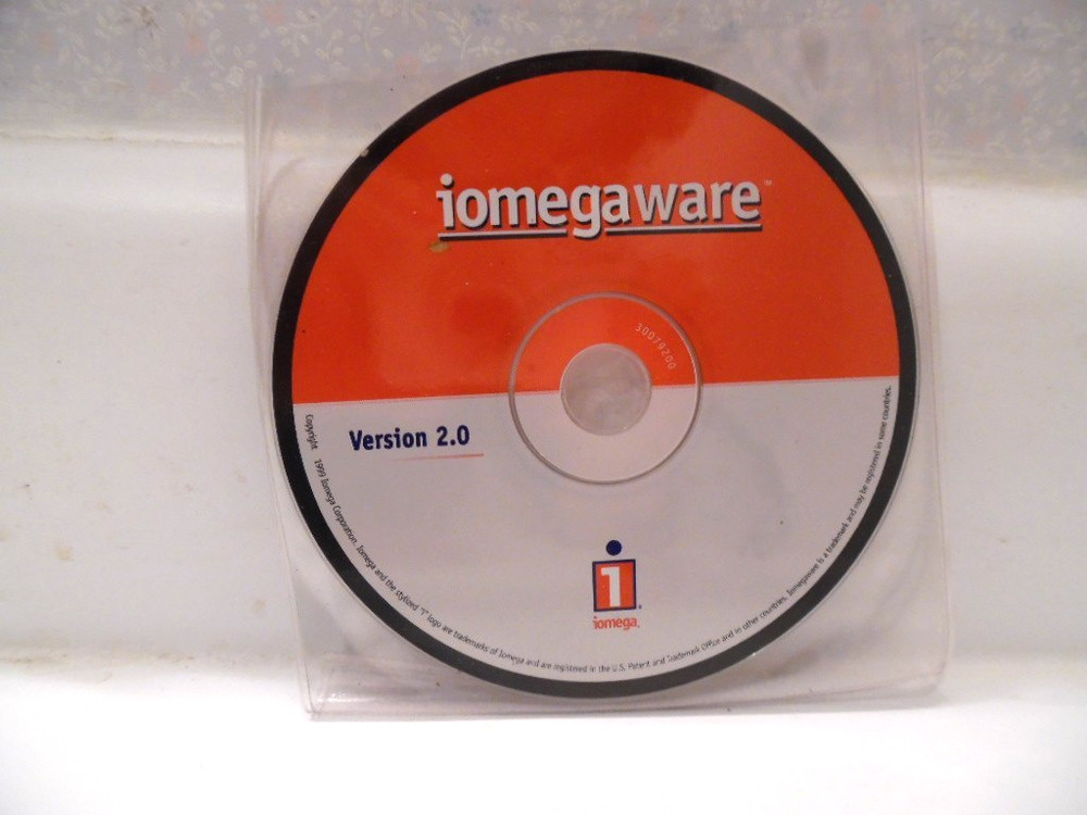 1999 iomegaware  Version 2.0 CD Software