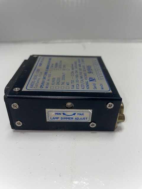 AMERI-KING AK 950-2001 GPS/NAV SWITCHING AND ANNUNCIATOR PANEL