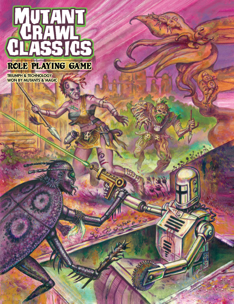 Mutant Crawl Classics Core Rulebook (Hardcover)